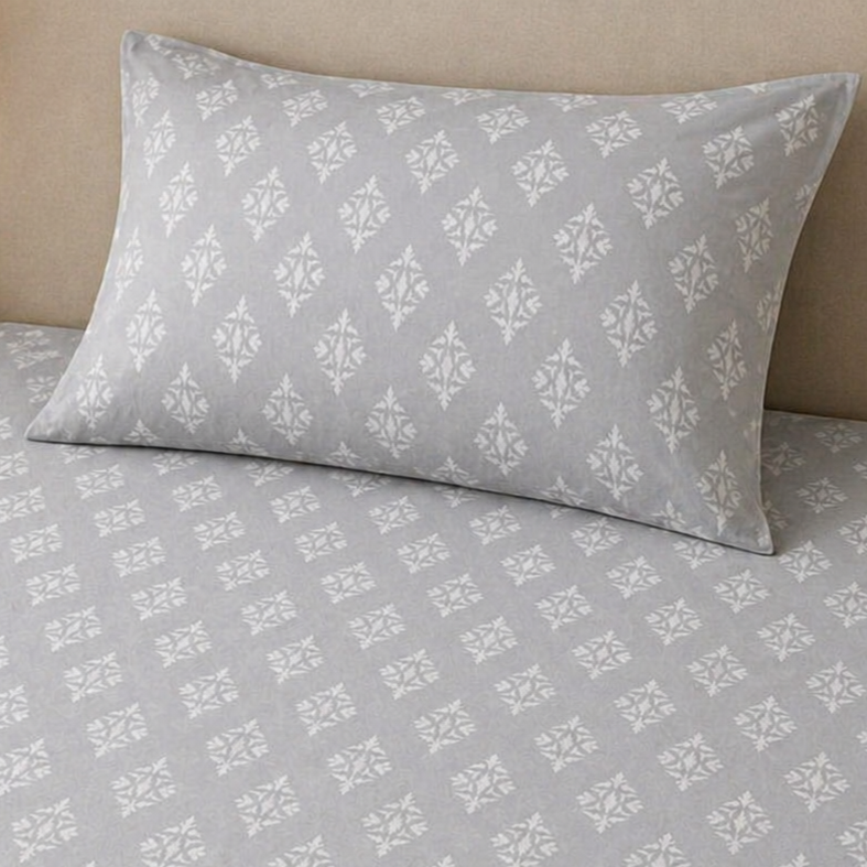 Calvin Grey Single Bedsheet
