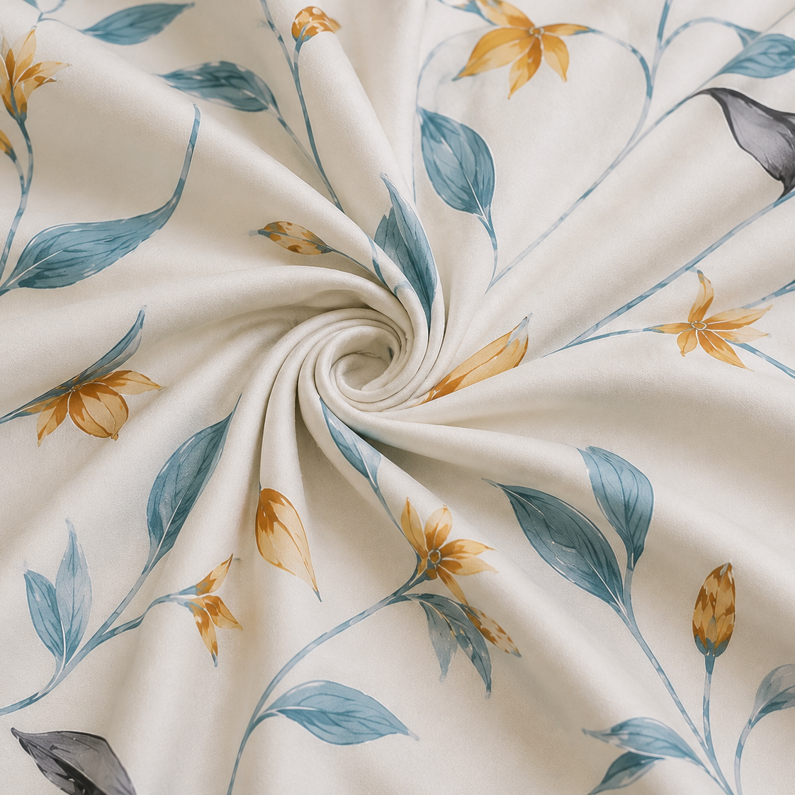 Calvin White King Size Bedsheet