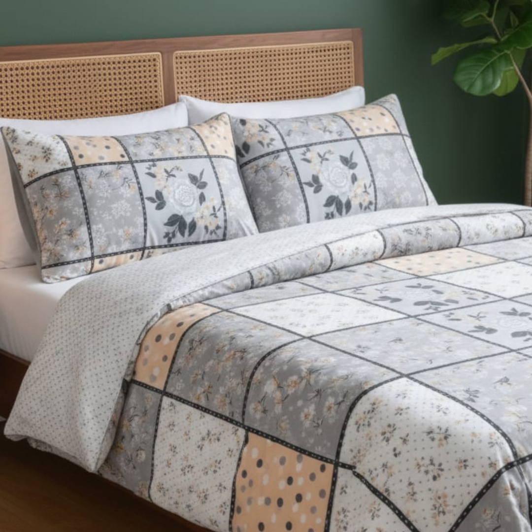 Flora Box Bedsheet with 2 pillow covers