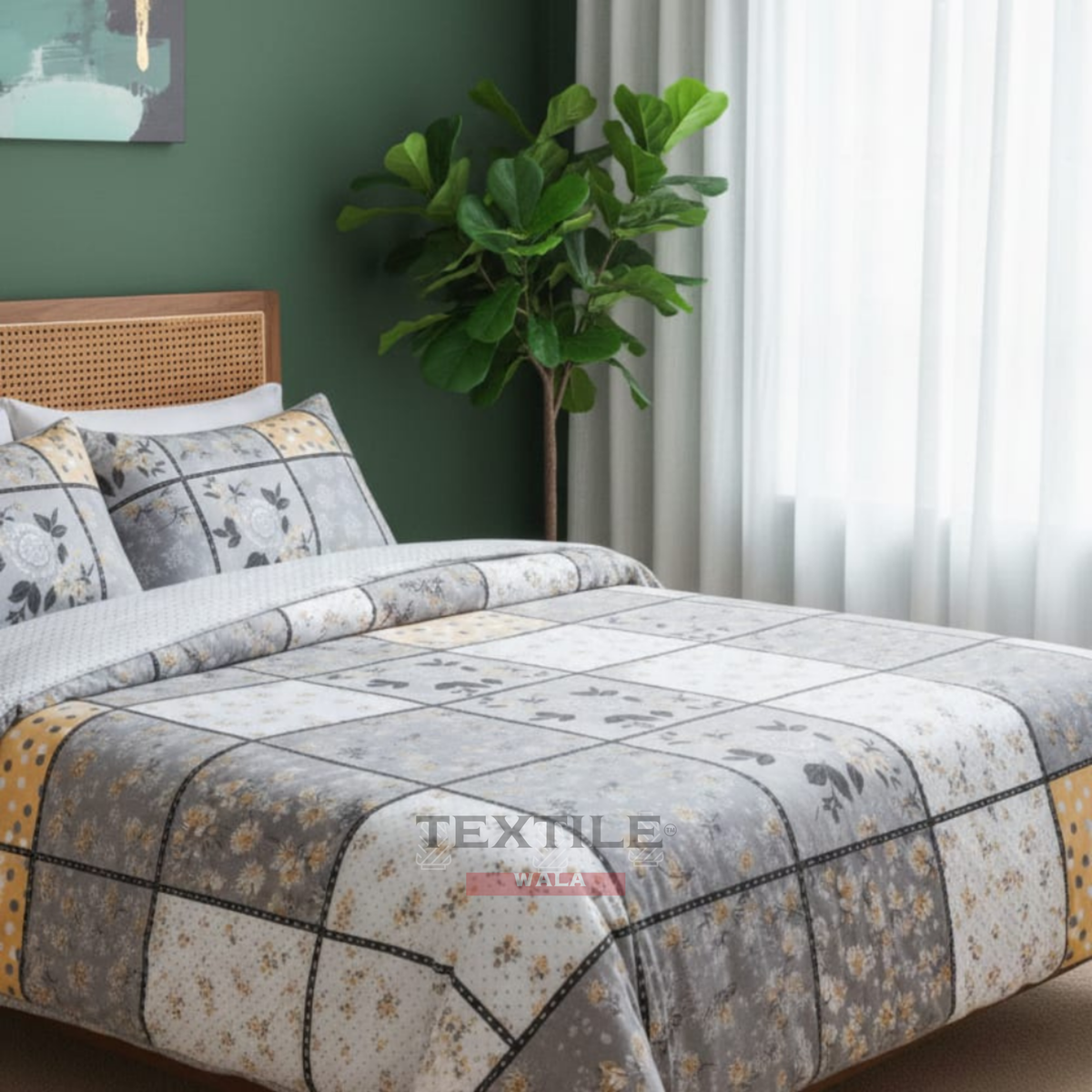 Flora Box Bedsheet with 2 pillow covers
