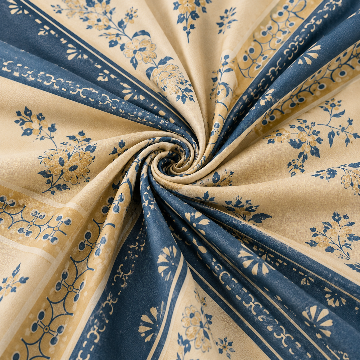 Flora White Single Bedsheet