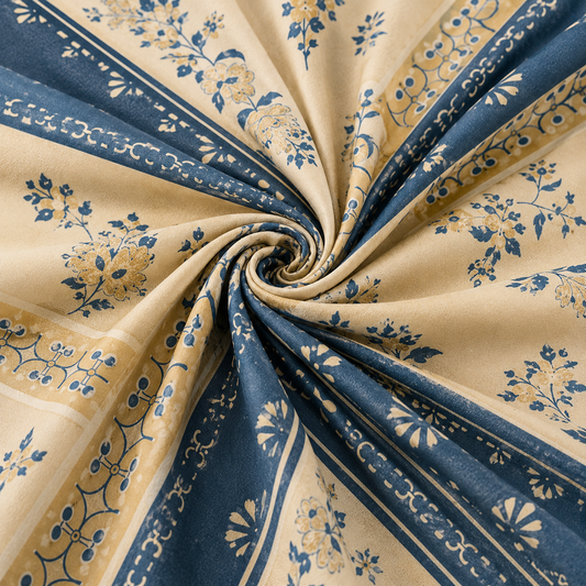 Flora White Single Bedsheet